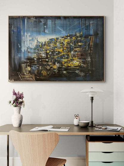 Düşlerin Ritmi Yağlı Boya Tablosu