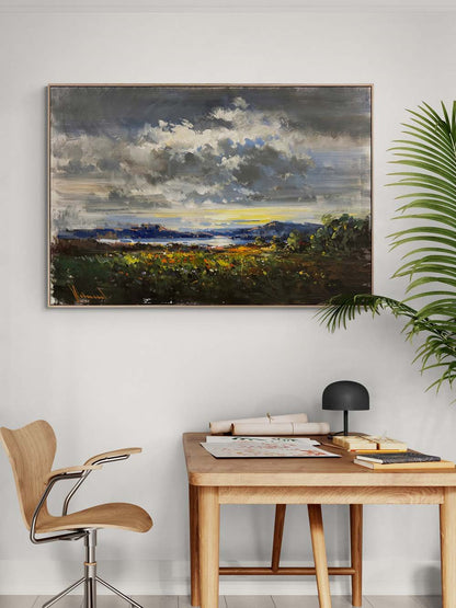 Baharın Nefesi Yağlı Boya Tablosu