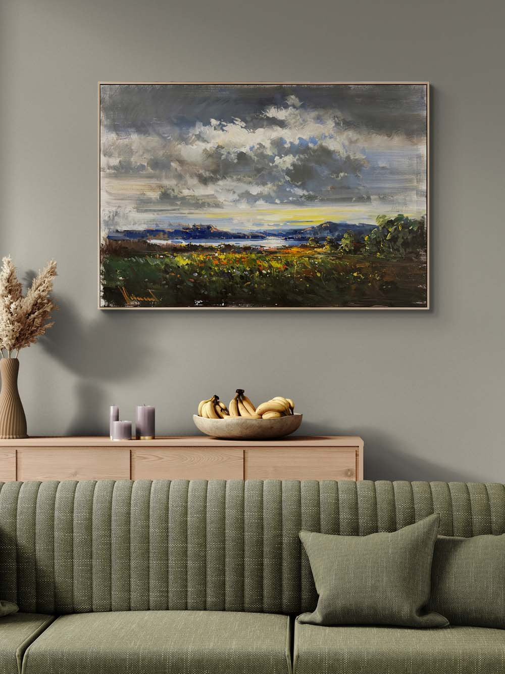 Baharın Nefesi Yağlı Boya Tablosu