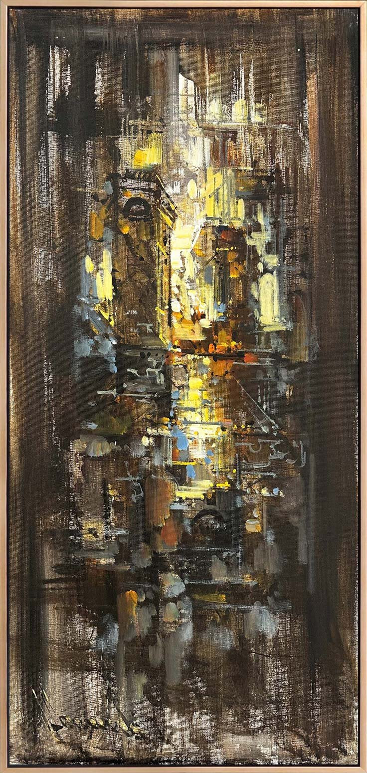 Enerjinin Döngüsü Yağlı Boya Tablosu