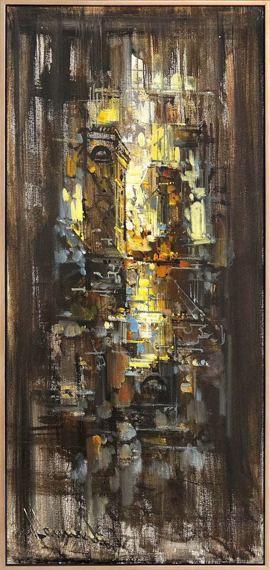 Enerjinin Döngüsü Yağlı Boya Tablosu