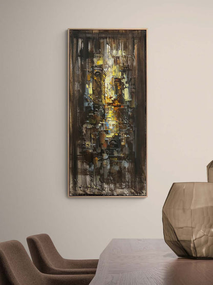 Enerjinin Döngüsü Yağlı Boya Tablosu