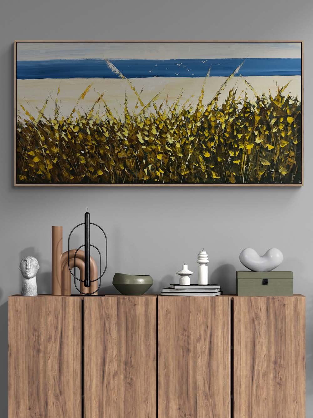 Doğanın Armonisi Yağlı Boya Tablosu