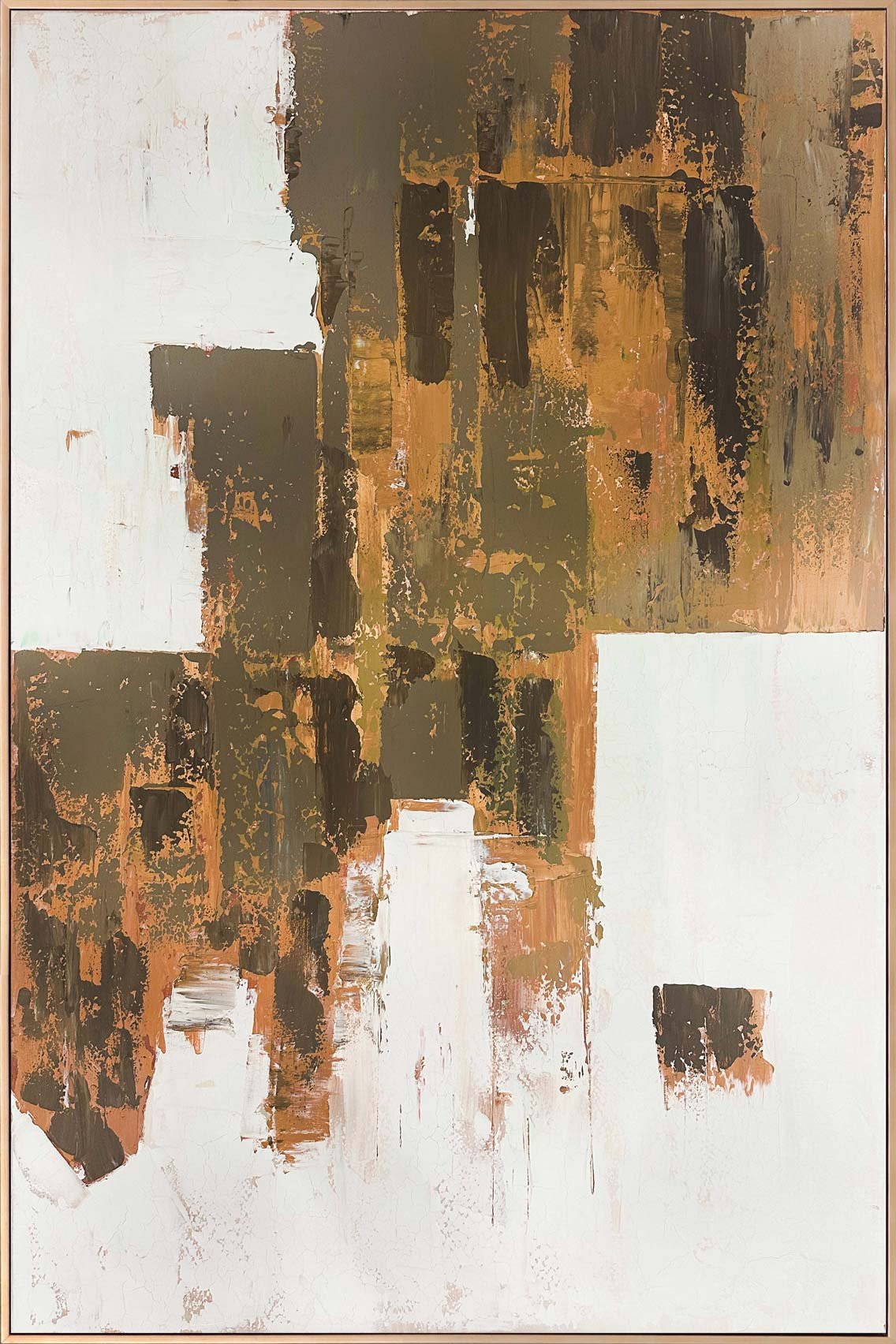 Boşluk ve Doku Yağlı Boya Tablosu