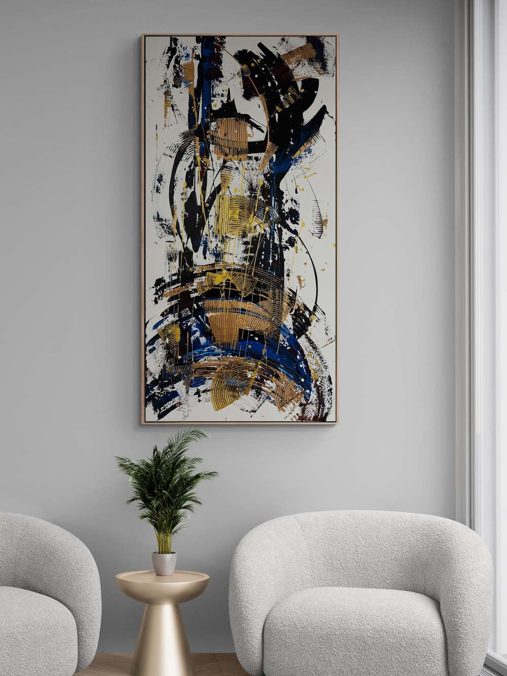 İzlediğimiz Yollar Yağlı Boya Tablosu