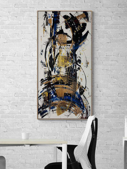 İzlediğimiz Yollar Yağlı Boya Tablosu