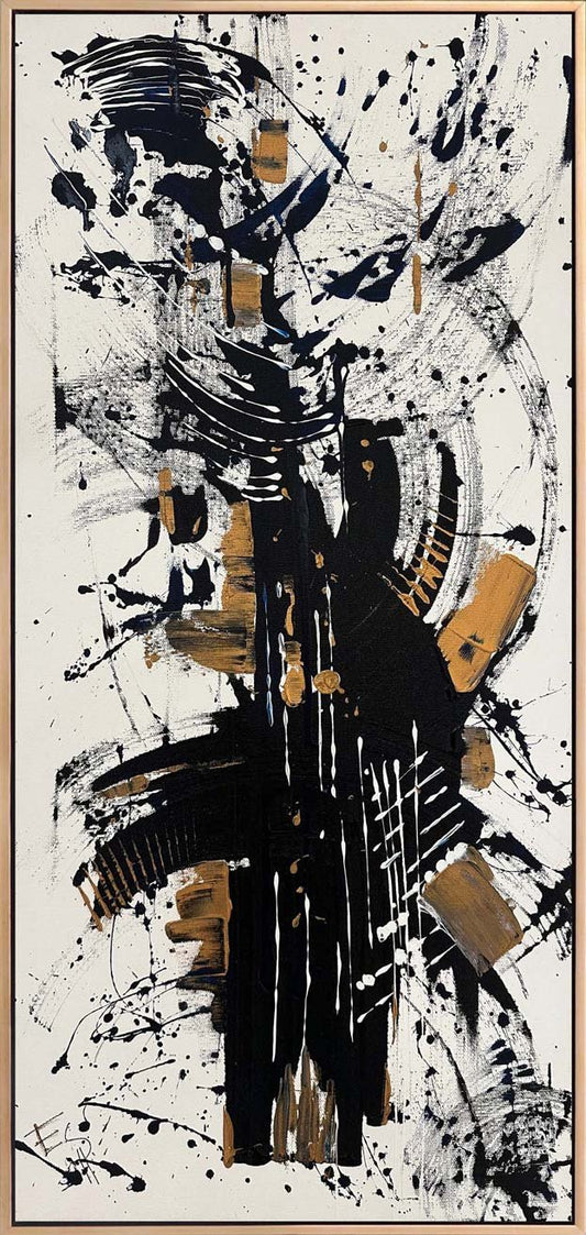 Zamanın Arasıda Yağlı Boya Tablosu