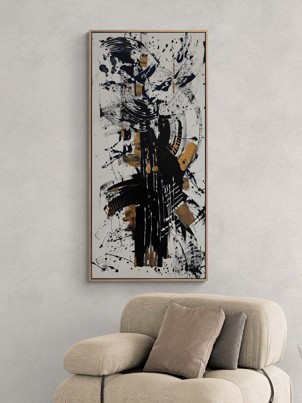 Zamanın Arasıda Yağlı Boya Tablosu