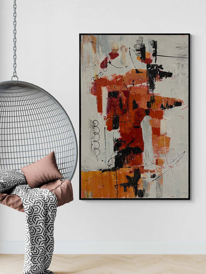 Gölge ve Gürültü Yağlı Boya Tablosu