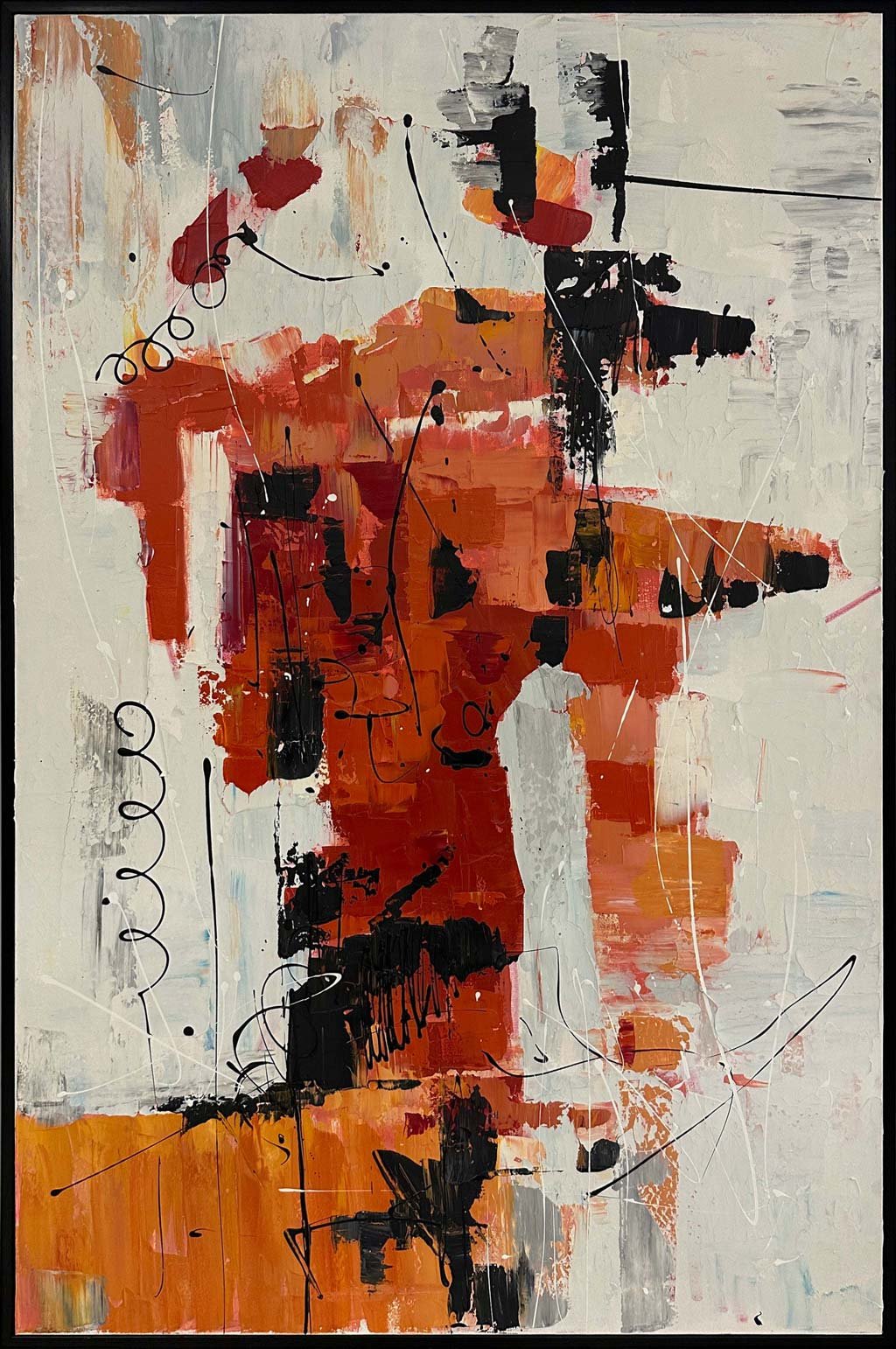 Gölge ve Gürültü Yağlı Boya Tablosu