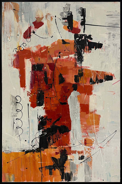 Gölge ve Gürültü Yağlı Boya Tablosu