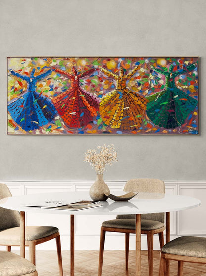 Ruhun Kanatları Yağlı Boya Tablosu