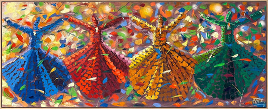 Ruhun Kanatları Yağlı Boya Tablosu