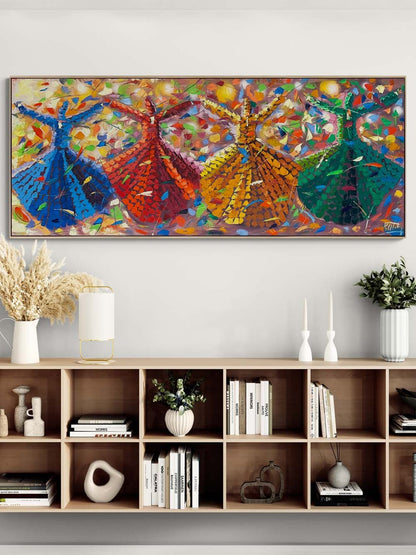 Ruhun Kanatları Yağlı Boya Tablosu