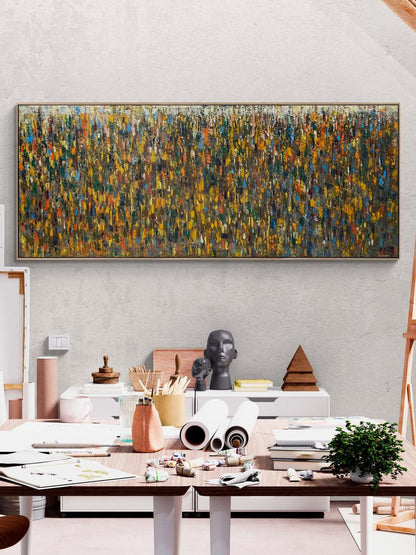 Karmaşık Düşünceler Yağlı Boya Tablosu