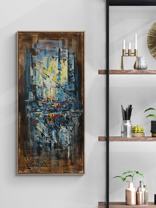 Işığın Gölgeleri Yağlı Boya Tablosu