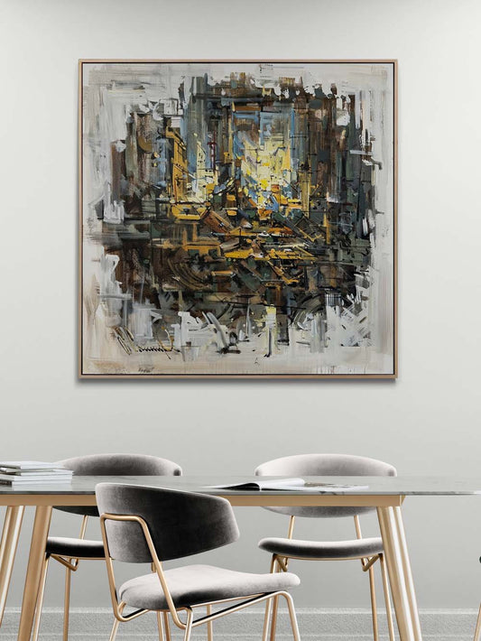 Duyguların Evrimi Yağlı Boya Tablosu