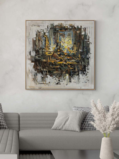 Duyguların Evrimi Yağlı Boya Tablosu