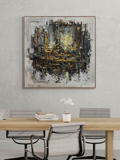 Duyguların Evrimi Yağlı Boya Tablosu