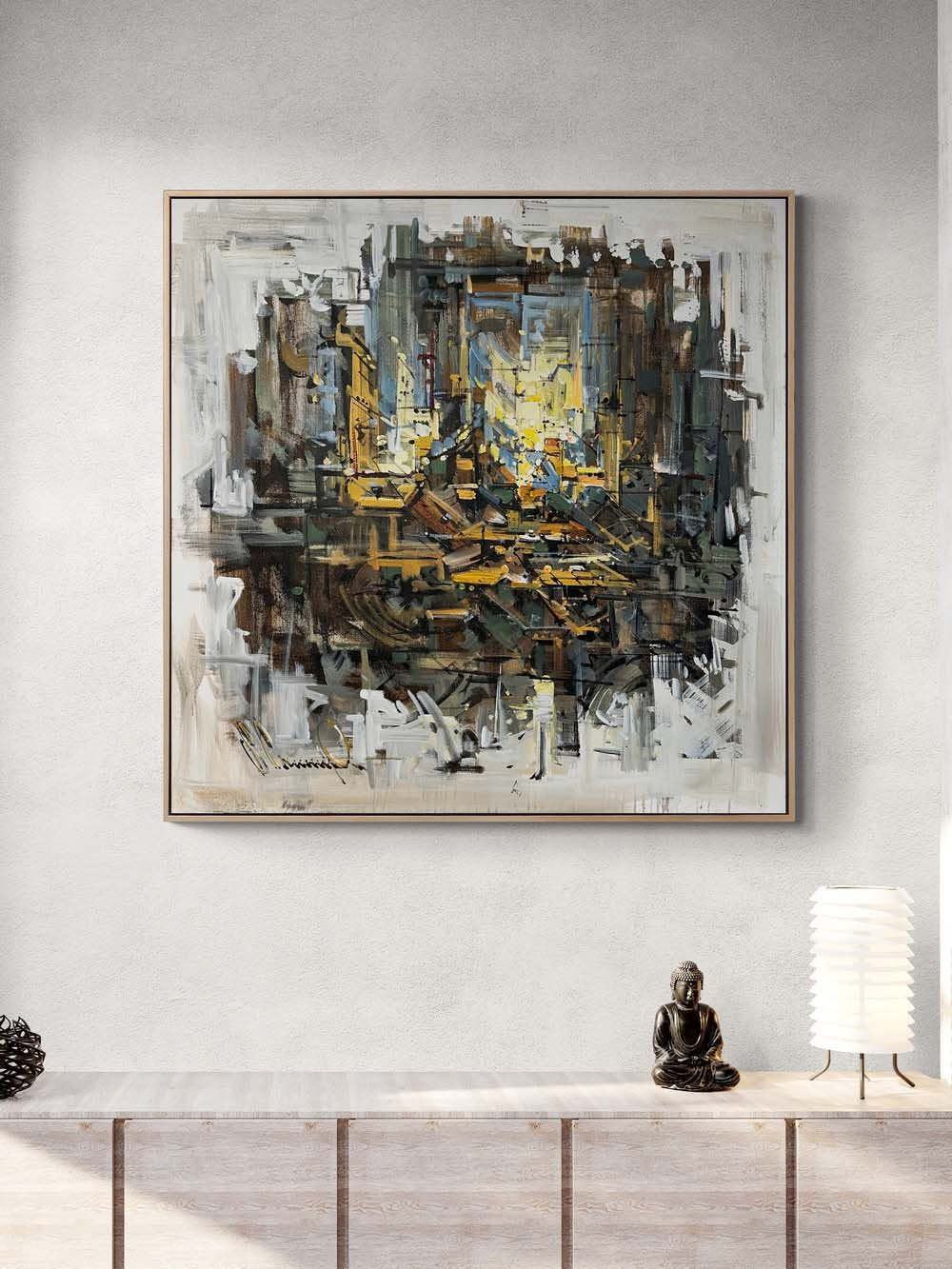 Duyguların Evrimi Yağlı Boya Tablosu