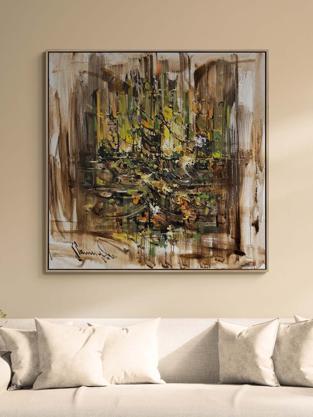 Camların Fısıltıları Yağlı Boya Tablosu