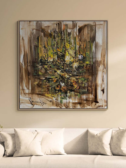 Camların Fısıltıları Yağlı Boya Tablosu