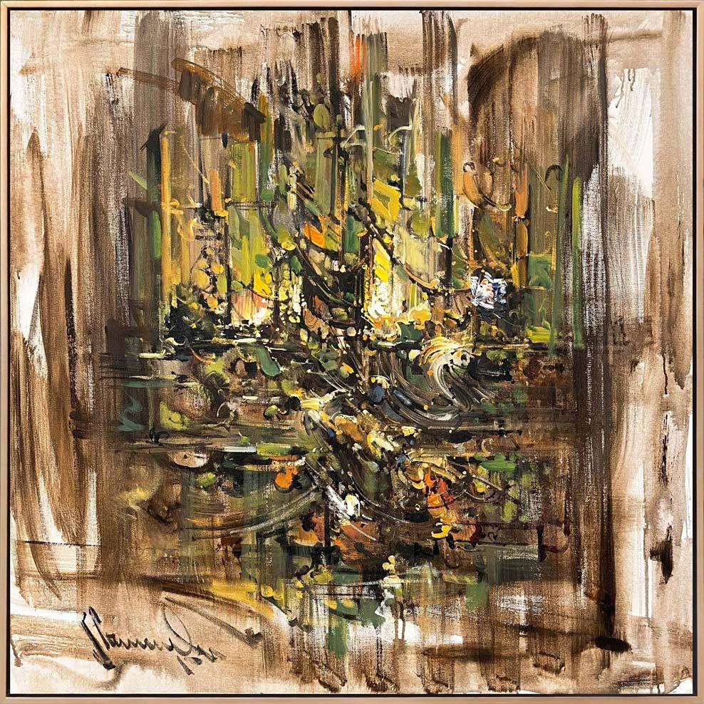 Camların Fısıltıları Yağlı Boya Tablosu