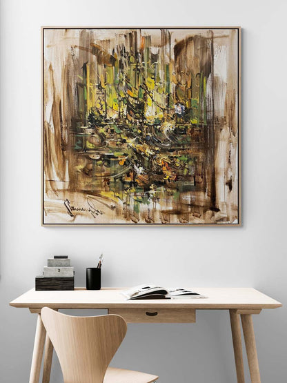 Camların Fısıltıları Yağlı Boya Tablosu