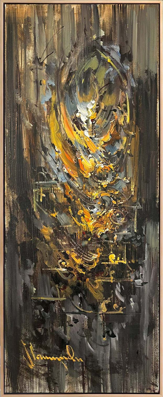 Yansımanın Ötesi Yağlı Boya Tablosu