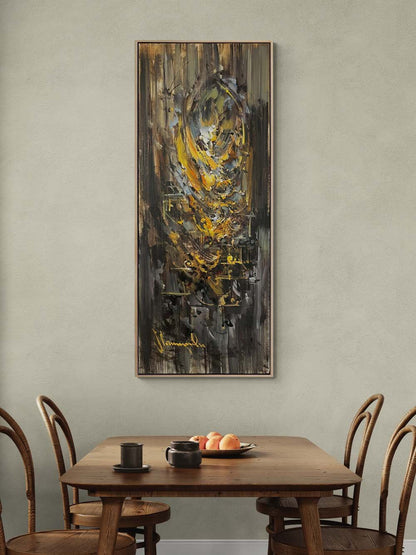 Yansımanın Ötesi Yağlı Boya Tablosu