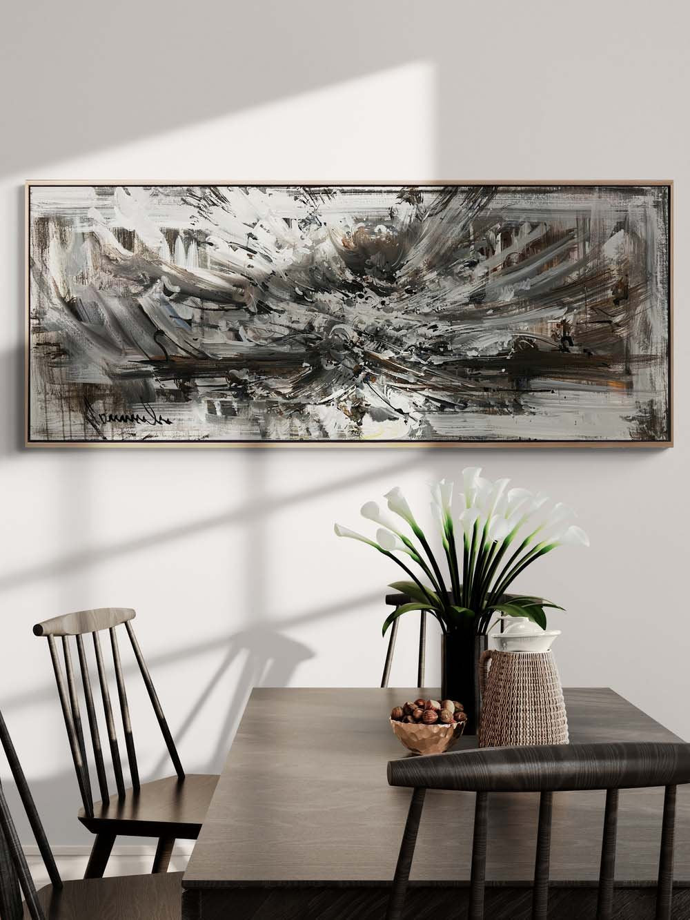 Kaosun Dansı Yağlı Boya Tablosu