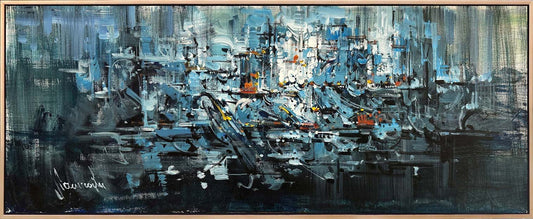 Derinliklerin Yankısı Yağlı Boya Tablosu