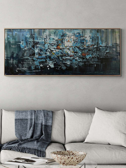 Derinliklerin Yankısı Yağlı Boya Tablosu