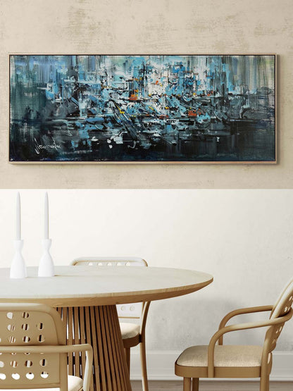 Derinliklerin Yankısı Yağlı Boya Tablosu