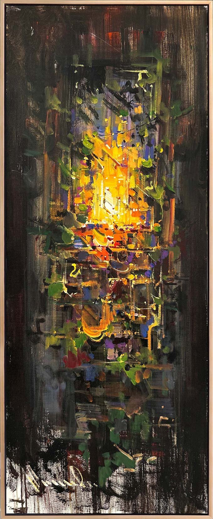 Fırça ve Rüzgar Yağlı Boya Tablosu