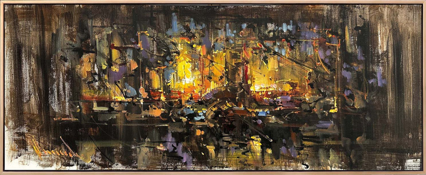 Bilinçaltı Sessiz Çığlıklar Yağlı Boya Tablosu