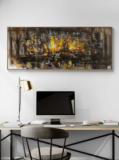 Bilinçaltı Sessiz Çığlıklar Yağlı Boya Tablosu