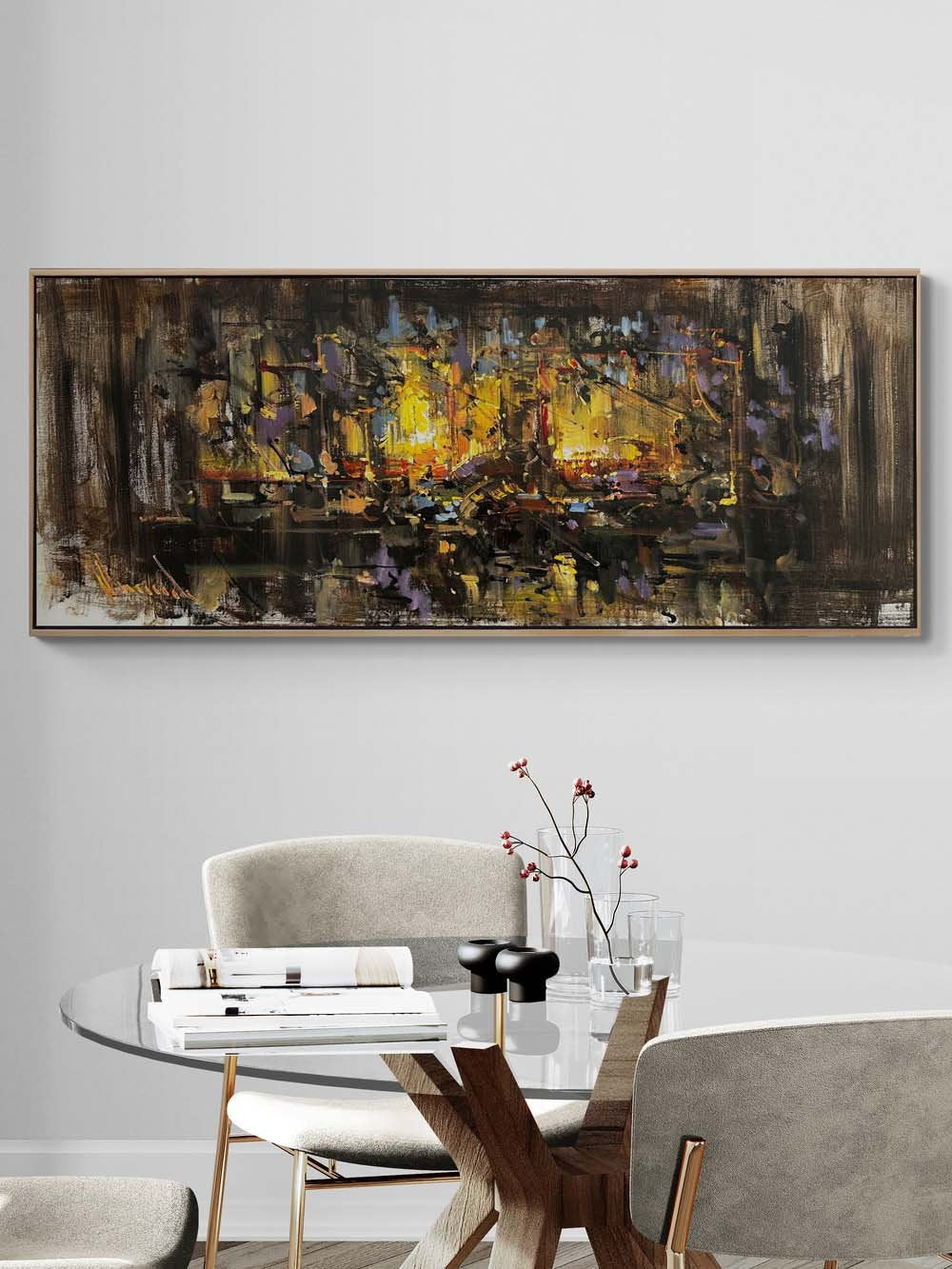 Bilinçaltı Sessiz Çığlıklar Yağlı Boya Tablosu