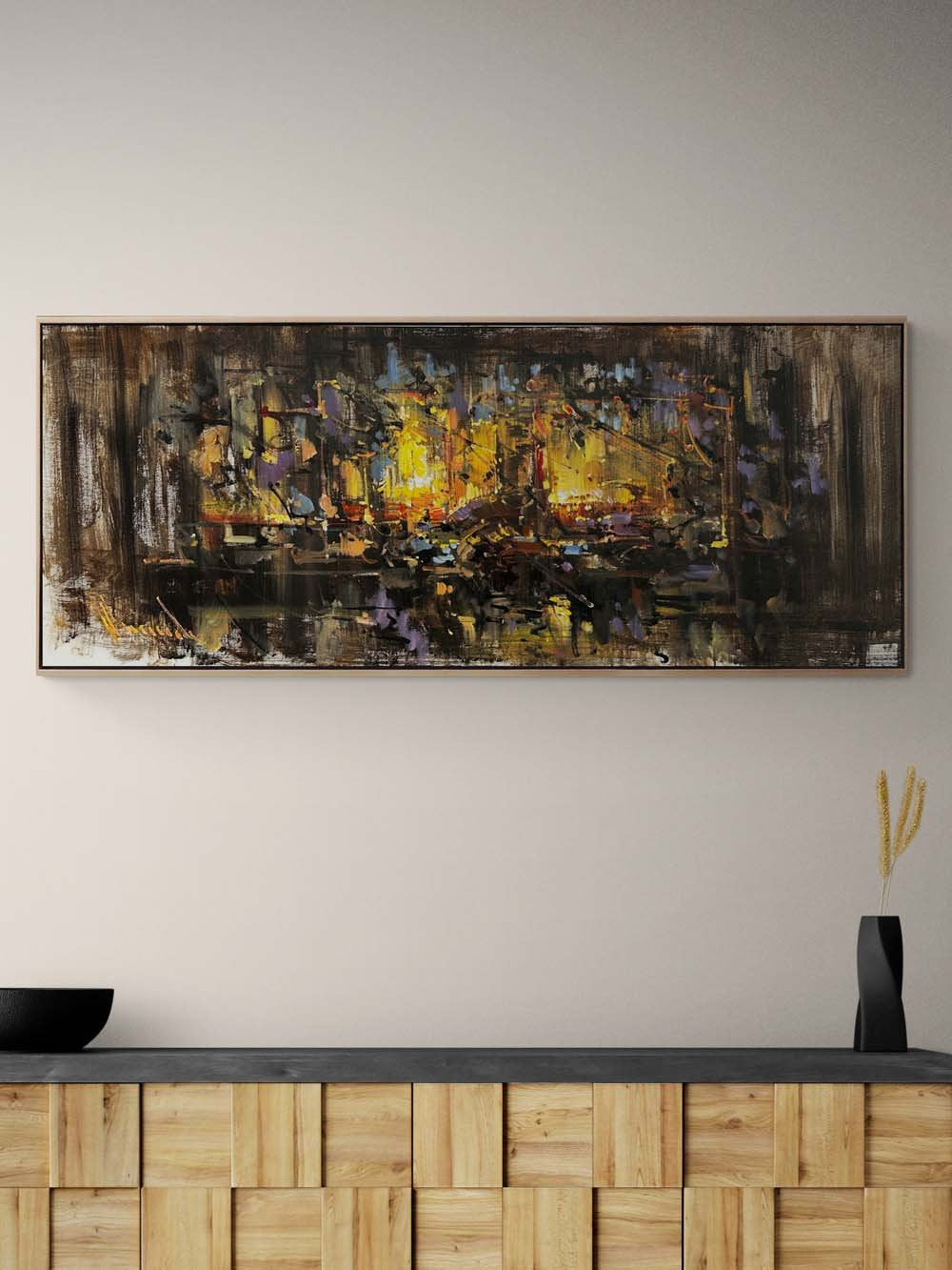 Bilinçaltı Sessiz Çığlıklar Yağlı Boya Tablosu