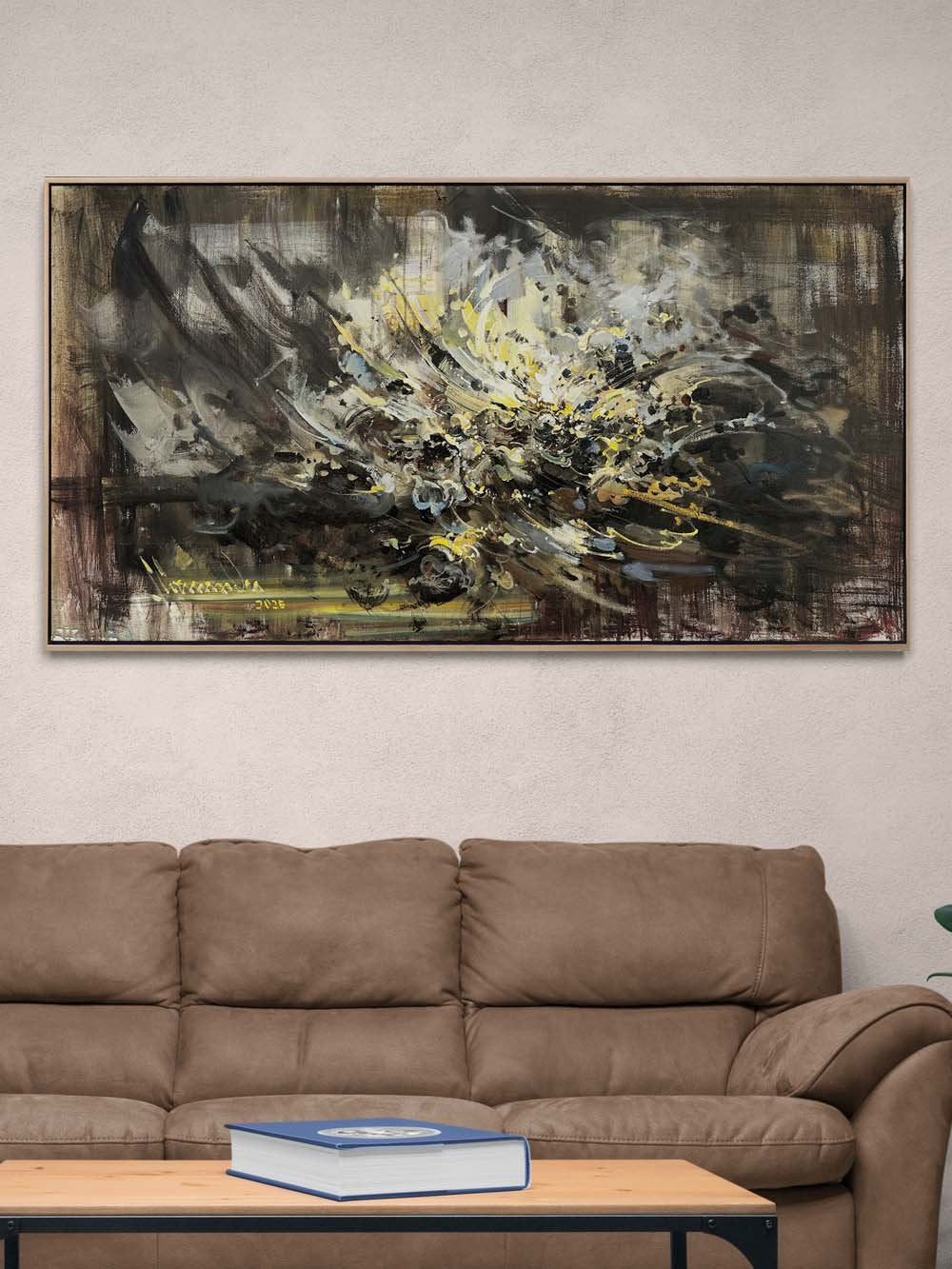 Görünmez Ritim Yağlı Boya Tablosu