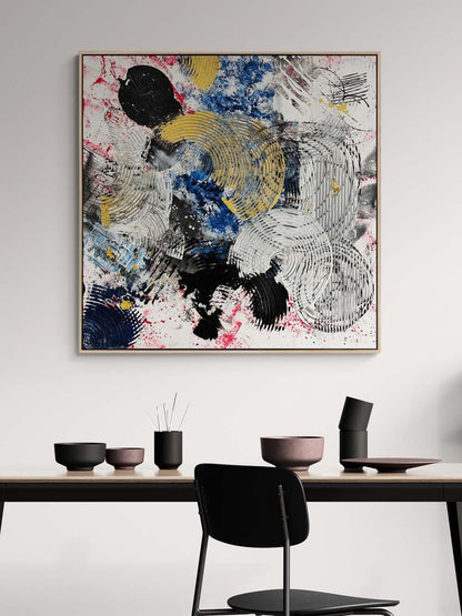 Boşluğun Büyüsü3 Yağlı Boya Tablosu