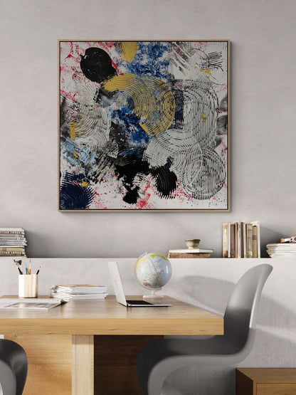 Boşluğun Büyüsü3 Yağlı Boya Tablosu