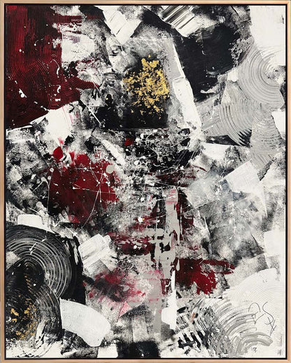 Renklerin Dansı Yağlı Boya Tablosu