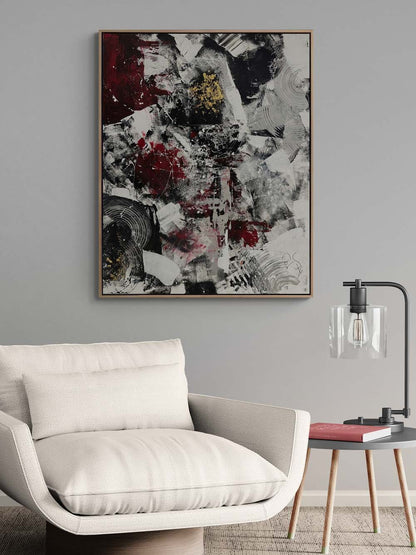 Renklerin Dansı Yağlı Boya Tablosu