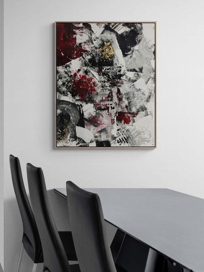 Renklerin Dansı Yağlı Boya Tablosu