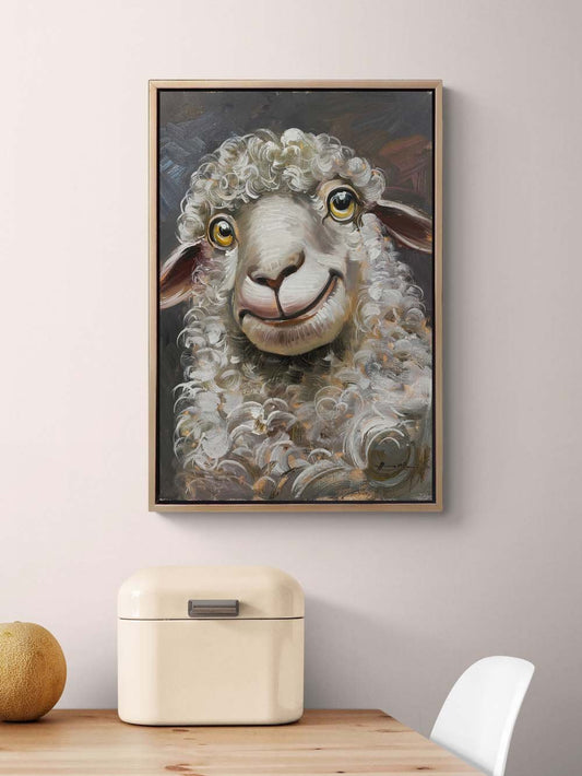 Masum Koyun Yağlı Boya Tablosu