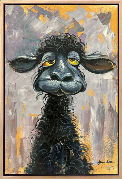 Karamsar Koyun Yağlı Boya Tablosu