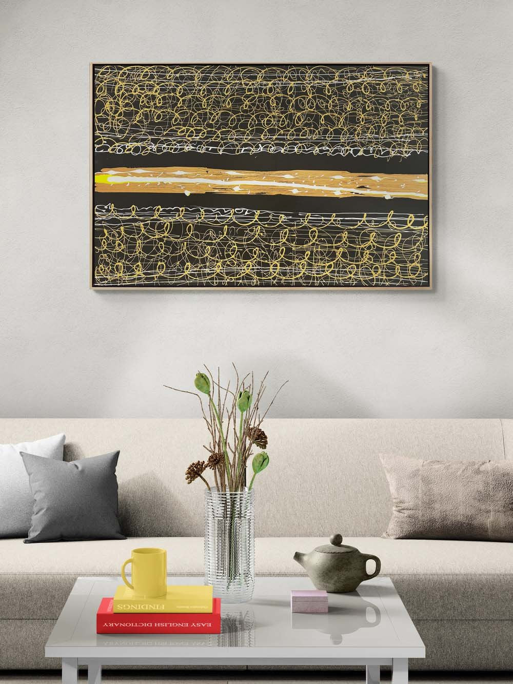 Zamanın Sınırları Yağlı Boya Tablosu