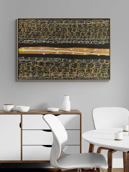 Zamanın Sınırları Yağlı Boya Tablosu