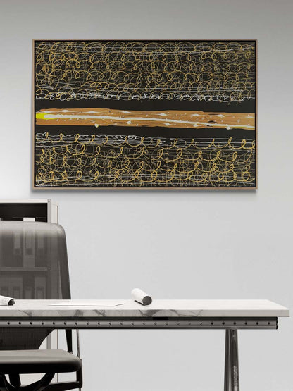 Zamanın Sınırları Yağlı Boya Tablosu